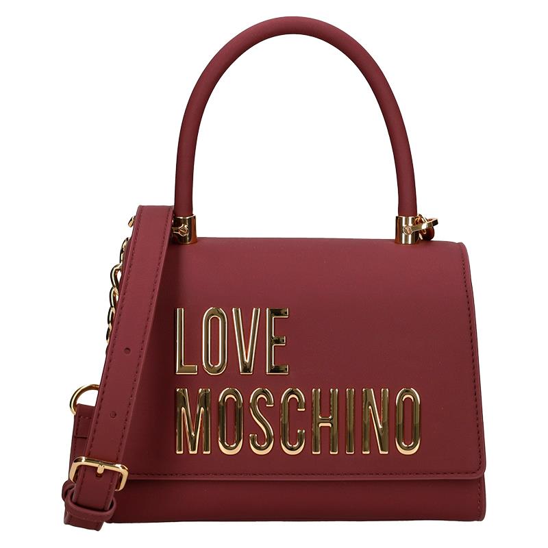 BOLSA FEMININA LOVE MOSCHINO BORDO JC4024PP1NK100552