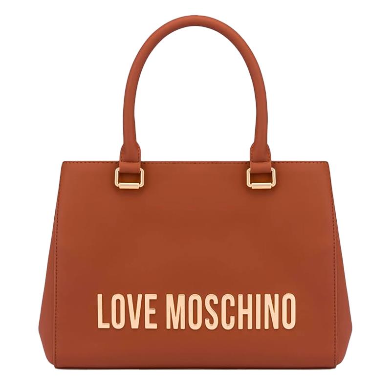 BOLSA FEMININA LOVE MOSCHINO MARROM JC4022PP1NKD0312