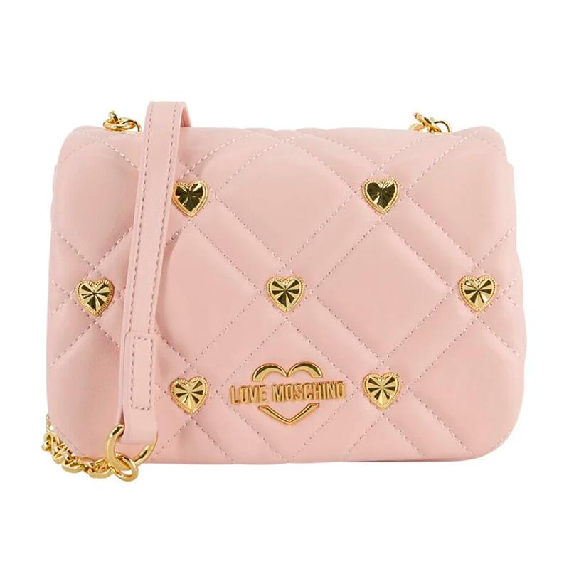 BOLSA FEMININA LOVE MOSCHINO ROSA JC4124PP1MLI0601