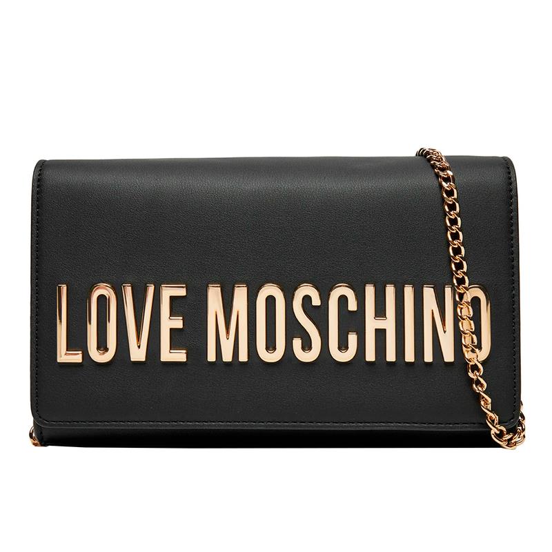 BOLSA FEMININA LOVE MOSCHINO PRETO JC4103PP1MKD0000
