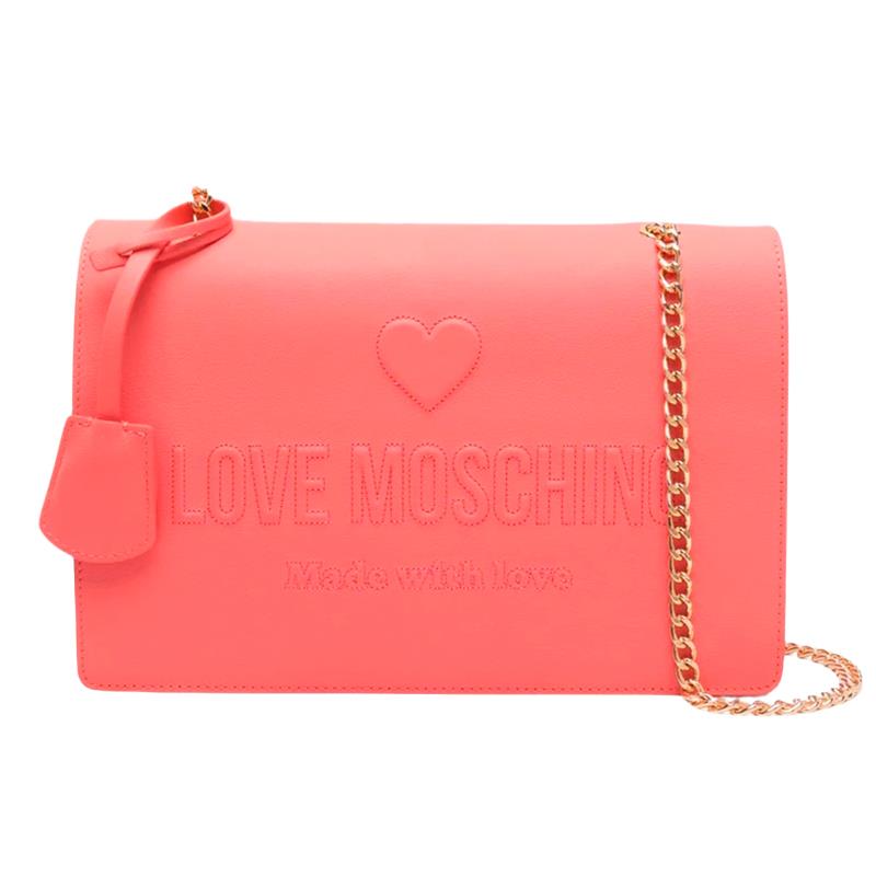 BOLSA FEMININA LOVE MOSCHINO ROSA JC4113PP1ML1046A