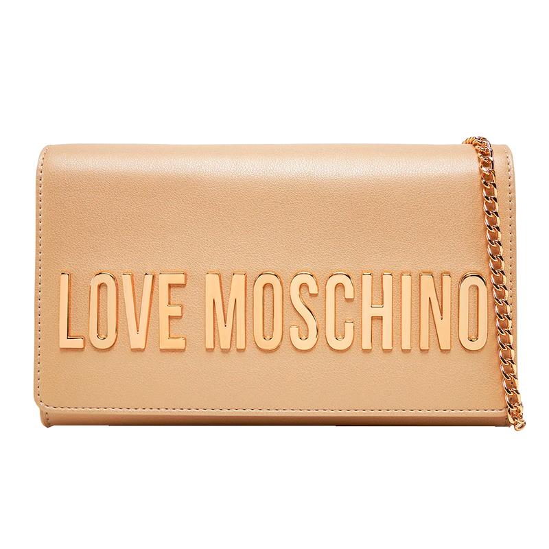 BOLSA FEMININA LOVE MOSCHINO DOURADO JC4103PP1MKD196A