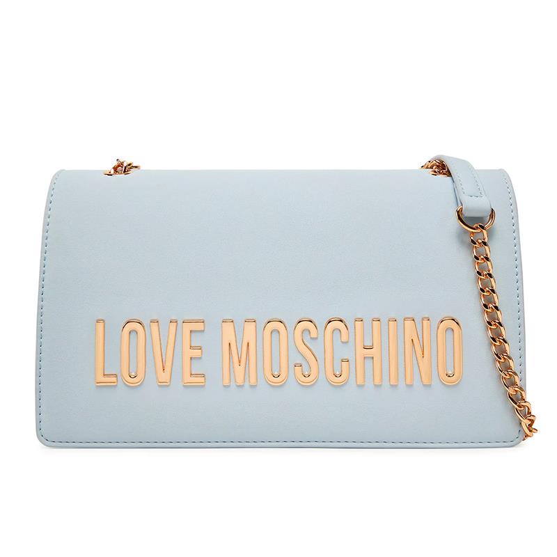 BOLSA FEMININA LOVE MOSCHINO AZUL PASTEL JC4192PP1MKD0712
