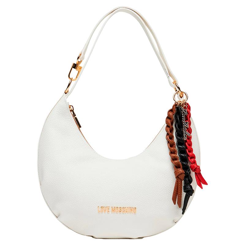 BOLSA FEMININA LOVE MOSCHINO BRANCO JC4308PP0MK1110A