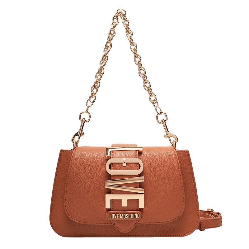 BOLSA FEMININA LOVE MOSCHINO BAG MARROM JC4224PP0MKC0201