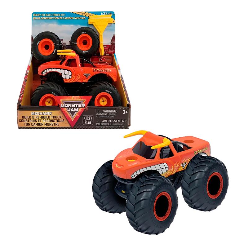 CARRINHO SPIN MASTER MONSTER JAM MECHANIX 132 EL TORO LOCO 5004572