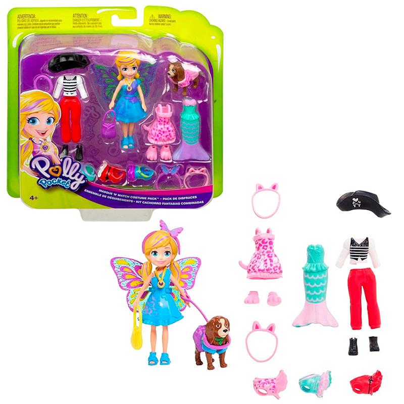 BONECA MATTEL POLLY POCKET COSTUME PACK GDM15