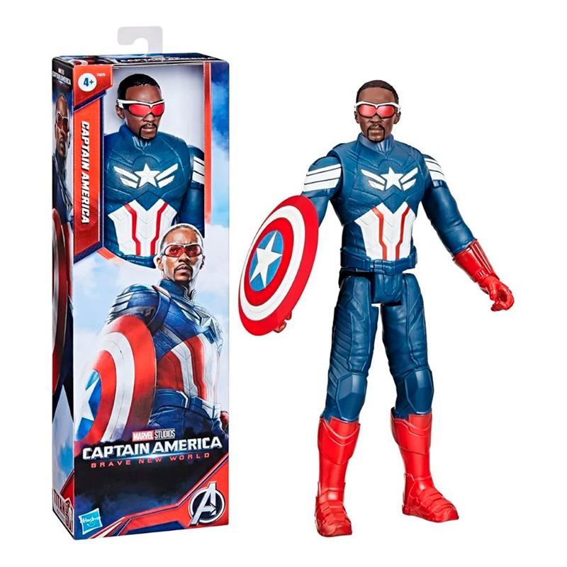 BONECO HASBRO CAPITAO AMERICA CAP NWO TITAN HERO F9276