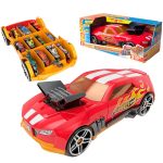 PORTA CARRINHO INTEK HOT WHEELS 2IN1 VERMELHO