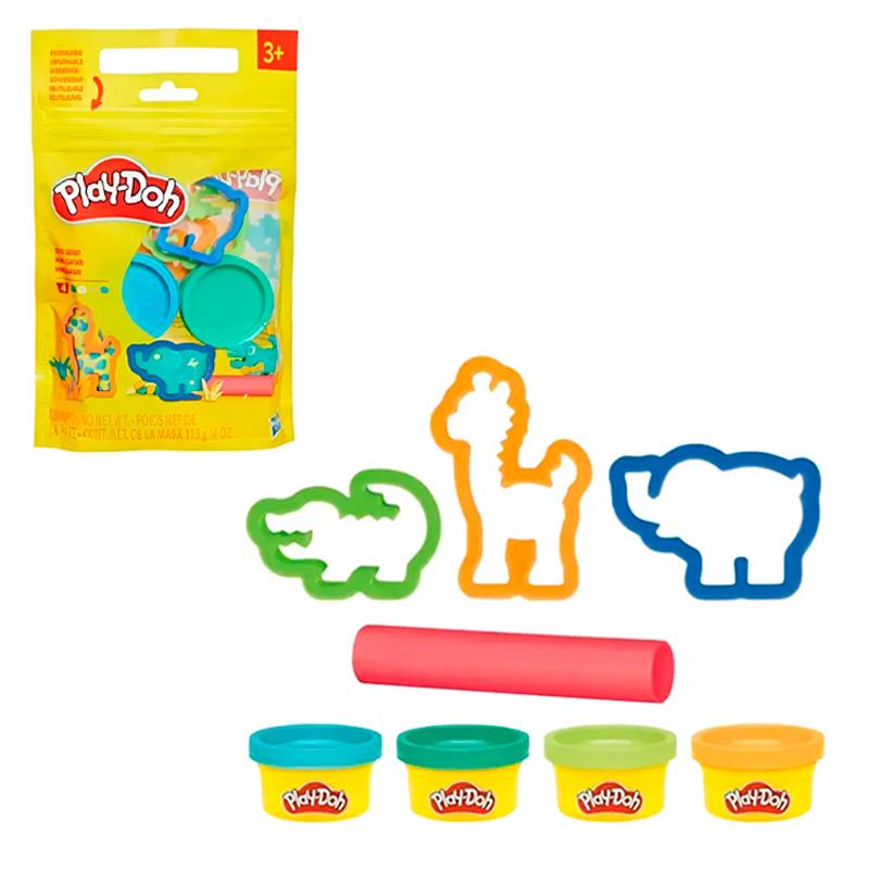 MASSA DE MODELAR HASBRO PLAY DOH MINI SAFARI G0543