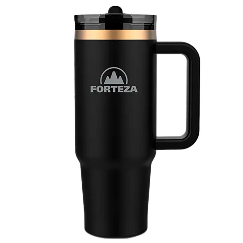 GARRAFA TERMICA FORTEZA LINEA GOLD 900ML FZ-ST90K BLACK