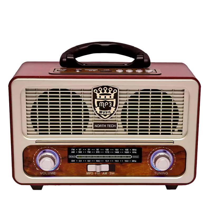 RADIO PORTATIL NORTH TECH AM/FM BT 220V NT-MH100