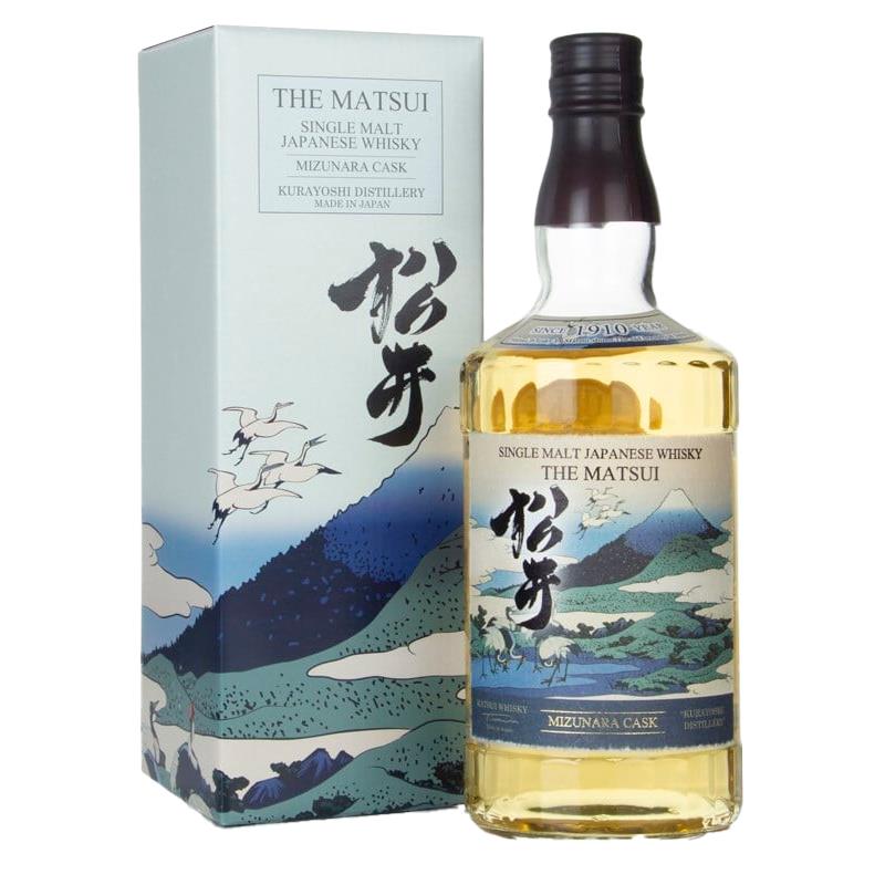 WHISKY THE MATSUI MIZUNARA CASK COM CAIXA DE PRESENTE 700ML 48%