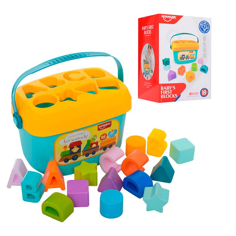 BRINQUEDO HUANGER JOGO DE FORMAS E LETRAS HE0218