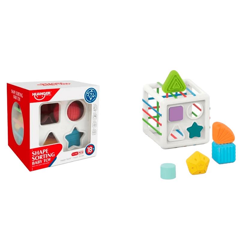 BRINQUEDO HUANGER JOGO DE ESTIMULACAO MOTORA 10PCS HE0211
