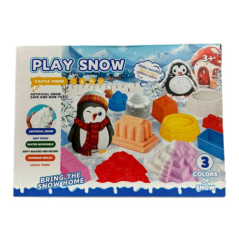 BRINQUEDO PLAY SNOW CASTLE THEME ML5747 LC452D BRANCA