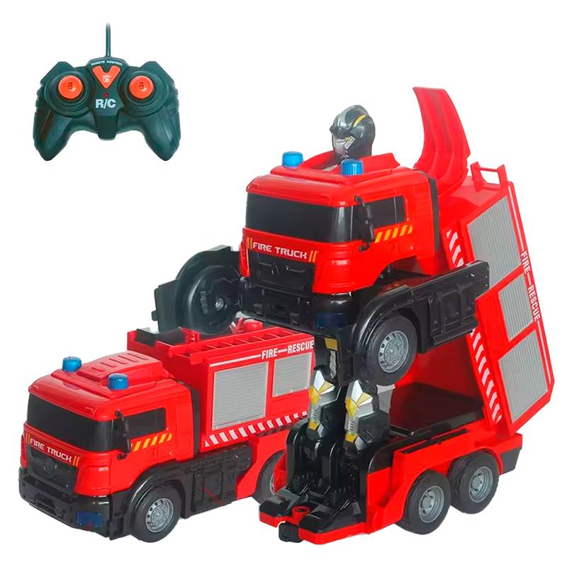 CAMINHAO DE BOMBEIROS KRC TRANSFORMER VERMELHO