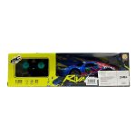 CARRO CONTROLE REMOTO RC RACING RIVALRY ML5631 AZUL E AMARELO