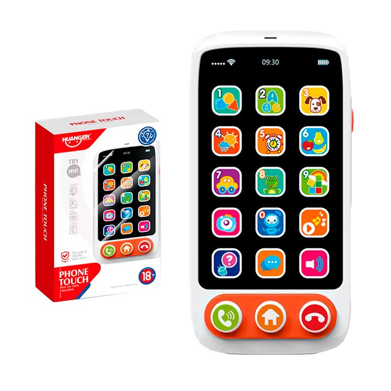 BRINQUEDO HUANGER SMARTPHONE MUSICAL HE8001