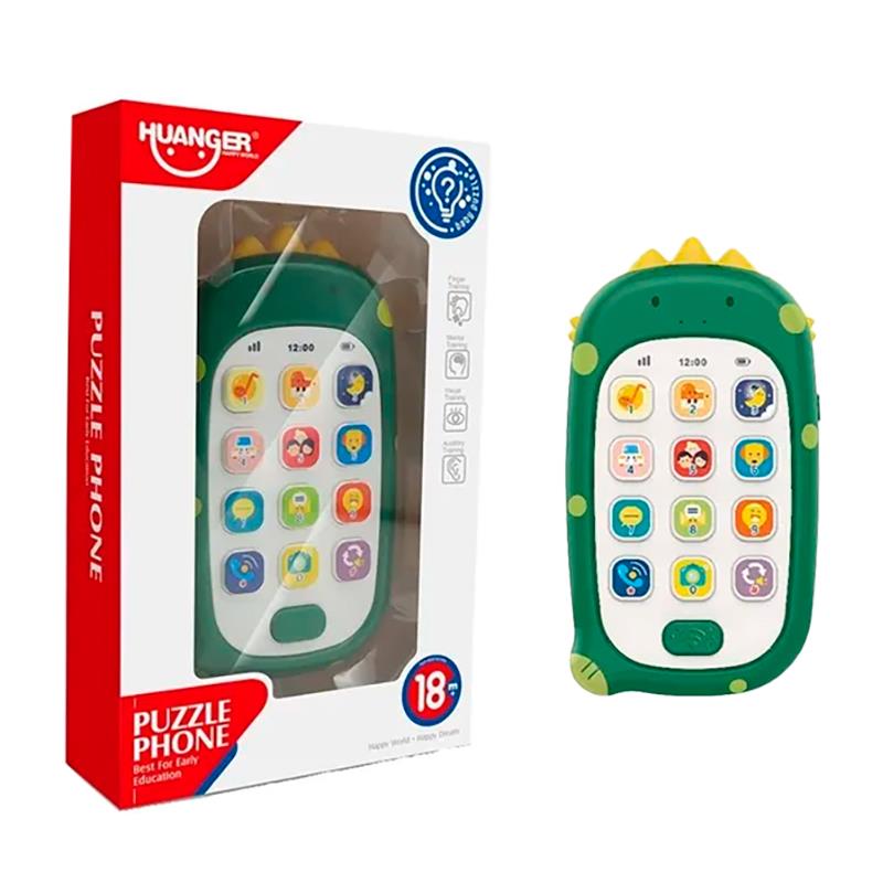 BRINQUEDO HUANGER CELULAR MUSICAL HE0536