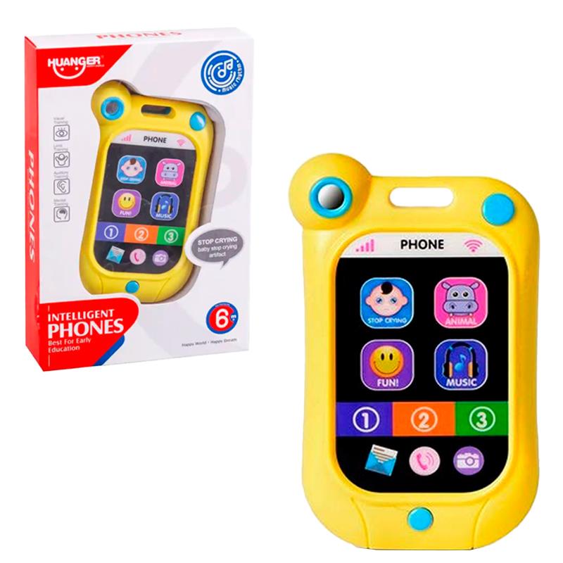 BRINQUEDO HUANGER SMARTPHONE MUSICAL HE0508