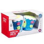 BRINQUEDO HUANGER TAMBOR DUPLO COM LUZES SONS E MUSICA HE0505