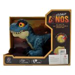 DINOSSAURO COM LUZ SOM E VAPOR QX027 ML5617 AZUL