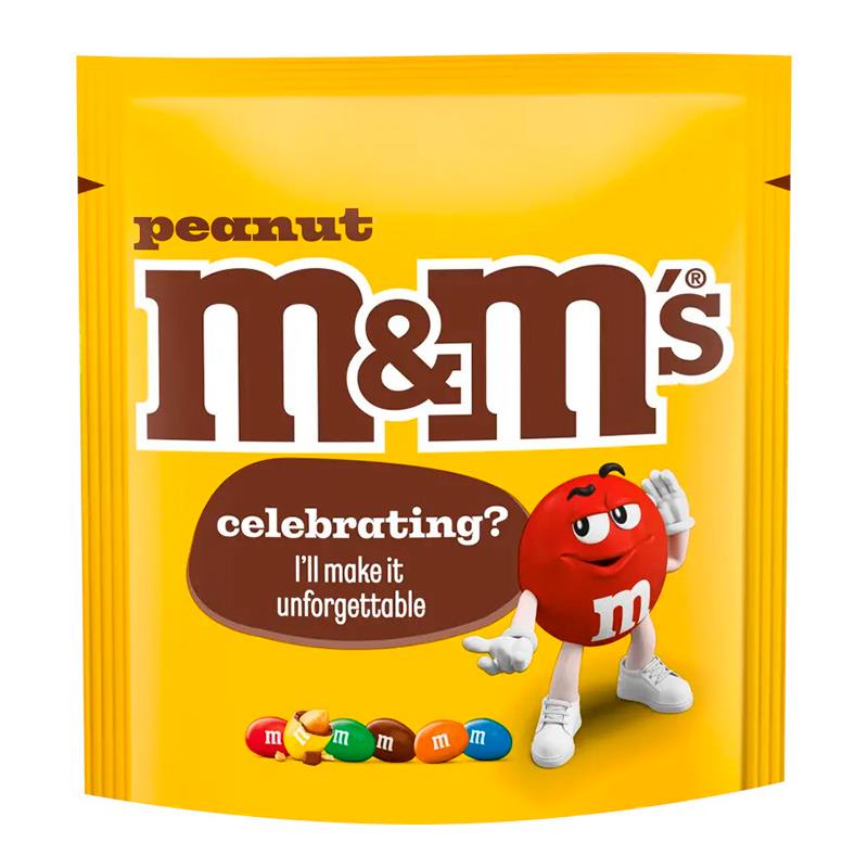 CHOCOLATE M&MS PEANUT MESSAGES 330G