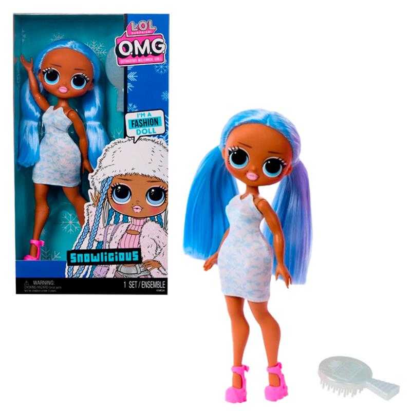 BONECA LOL SURPRISE OMG SURPRISES SNOWLICIOUS 989899