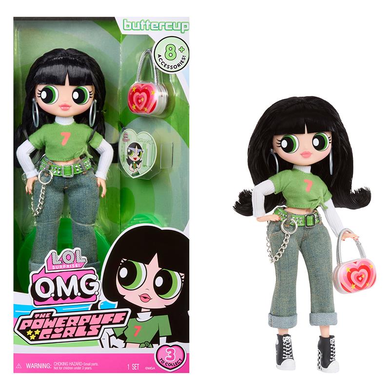 BONECA LOL SURPRISE OMG BUTTERCUP THE POWERPUFF GIRLS 542872