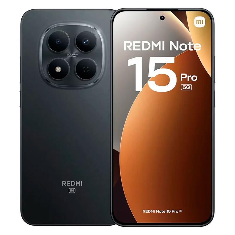 SMARTPHONE XIAOMI REDMI NOTE 15 PRO 5G 6.83"/8GB/512GB PRETO