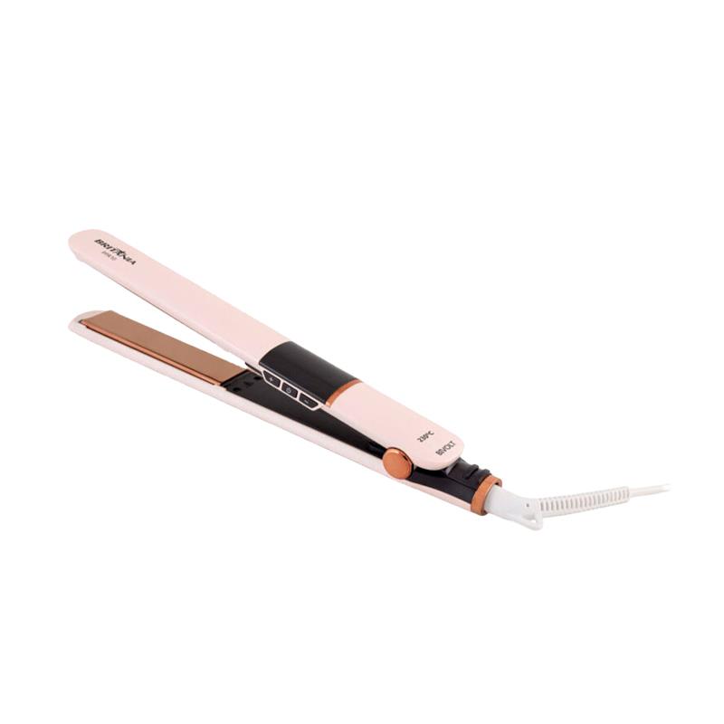 CHAPINHA DE CABELO BRITANIA PPR10 BIVOLT CHROME ROSE