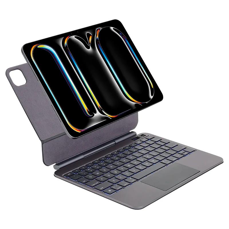 CAPA COM TECLADO SEM FIO JOOG IPAD PRO 11" 2024 IPK168M24