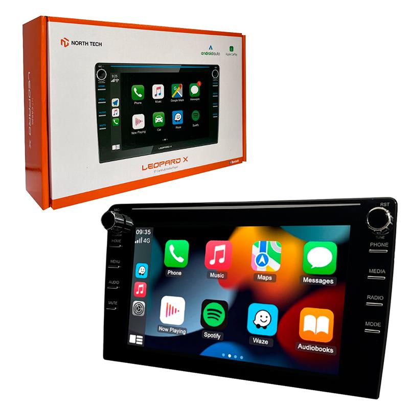 RADIO MULTIMEDIA PLAYER NORTH TECH 9" LEOPARD X NTCA920