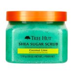 ESFOLIANTE E HIDRANTANTE CORPORAL TREE HUT SHEA SUGAR COCONUT LIME 510G