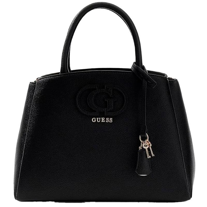BOLSA GUESS ISOLA 3 COMP SATCHEL BG990506-BLA BLACK
