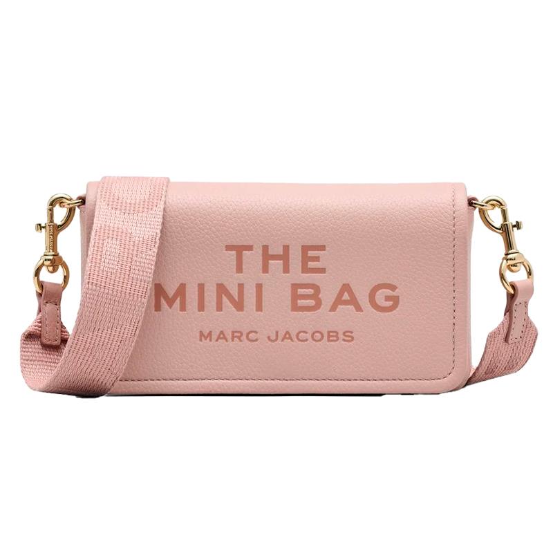 BOLSA FEMININA MARC JACOBS THE MINI BAG 2S4SMN080S02-624 COURO ROSA