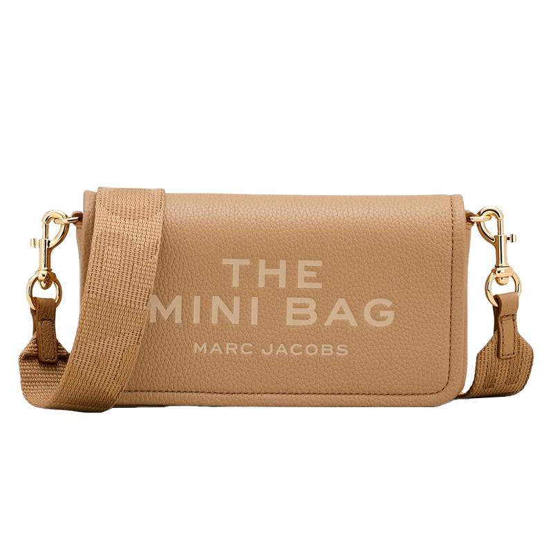 BOLSA TIRACOLO FEMININA MARC JACOBS THE MINI BAG 2S4SMN080S02-230 COURO CAMEL