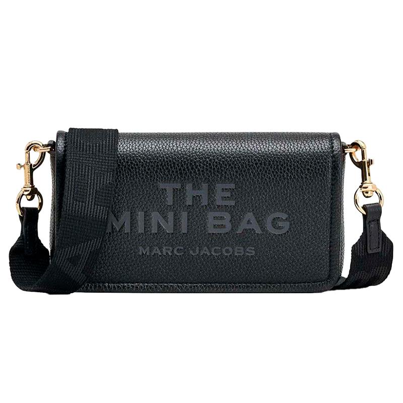 BOLSA FEMININA MARC JACOBS THE MINI BAG 2S4SMN080S02-001 COURO PRETO