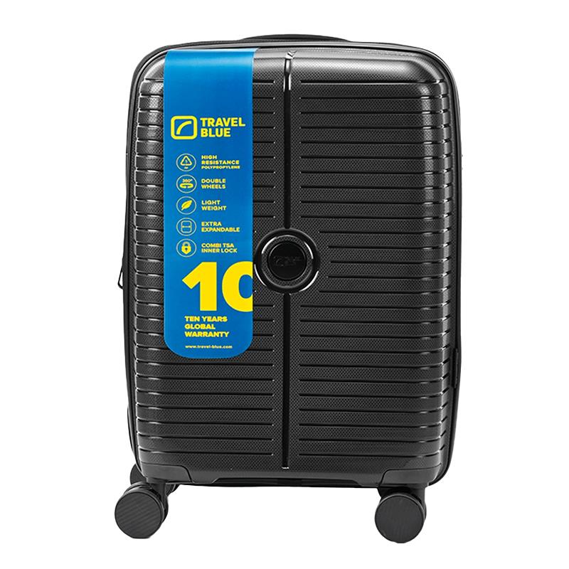 MALA DE VIAGEM TRAVEL BLUE SAHARA SMALL 20 3352 56CM PRETO