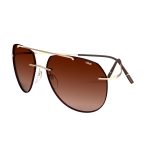 OCULOS DE SOL SILHOUETTE UNISSEX TMA THE ICON NASH S TAM 59 15 145MM DOURADO MARROM