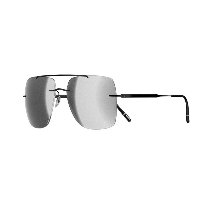 OCULOS DE SOL SILHOUETTE UNISSEX 8750/75 9040 TAM 60 17 140MM PRETO
