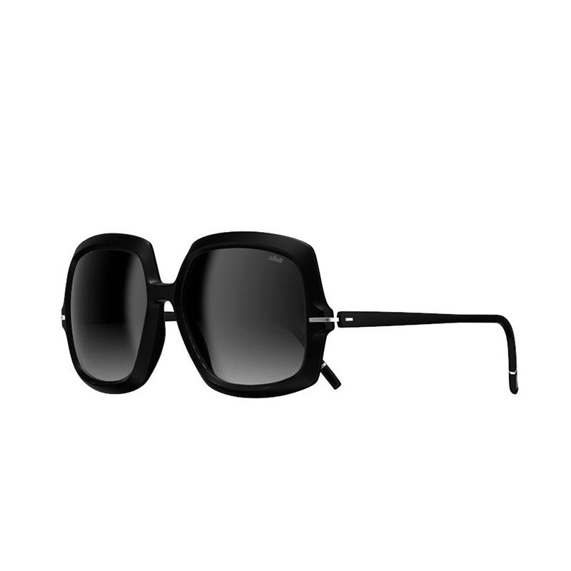 OCULOS DE SOL SILHOUETTE FEMININO 3199/75 9000 TAM 54 17 135MM PRETO