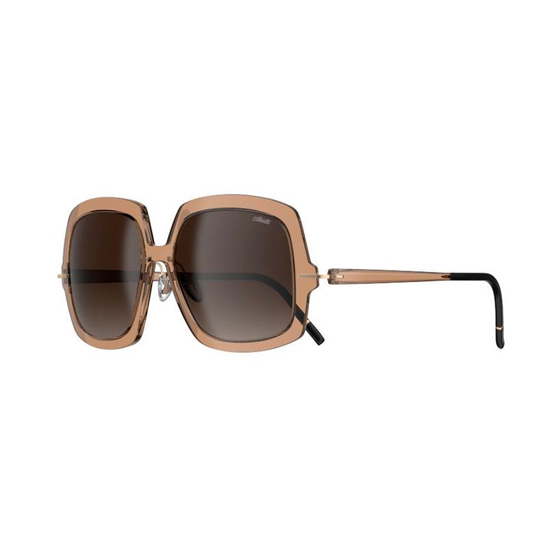 OCULOS DE SOL SILHOUETTE FEMININO INFINITY COLLECTION TAM 56 15 135MM 3197 6030 MARROM
