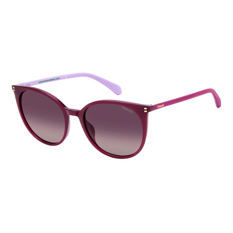 OCULOS DE SOL POLAROID MASCULINO 4208/S/X 2086840T755JR TAM 55 17 145 C/ESTOJO ROSA