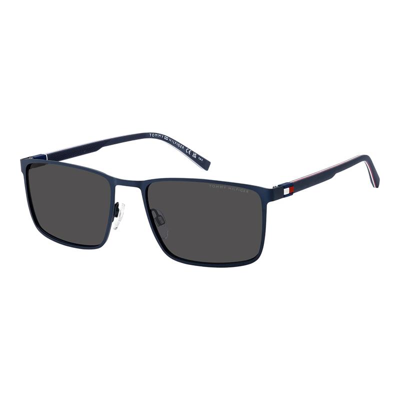 OCULOS DE SOL TOMMY HILFIGER MASCULINO 2319/S 208660PJP59IR TAM 59 19 145 C/ESTOJO AZUL CINZA