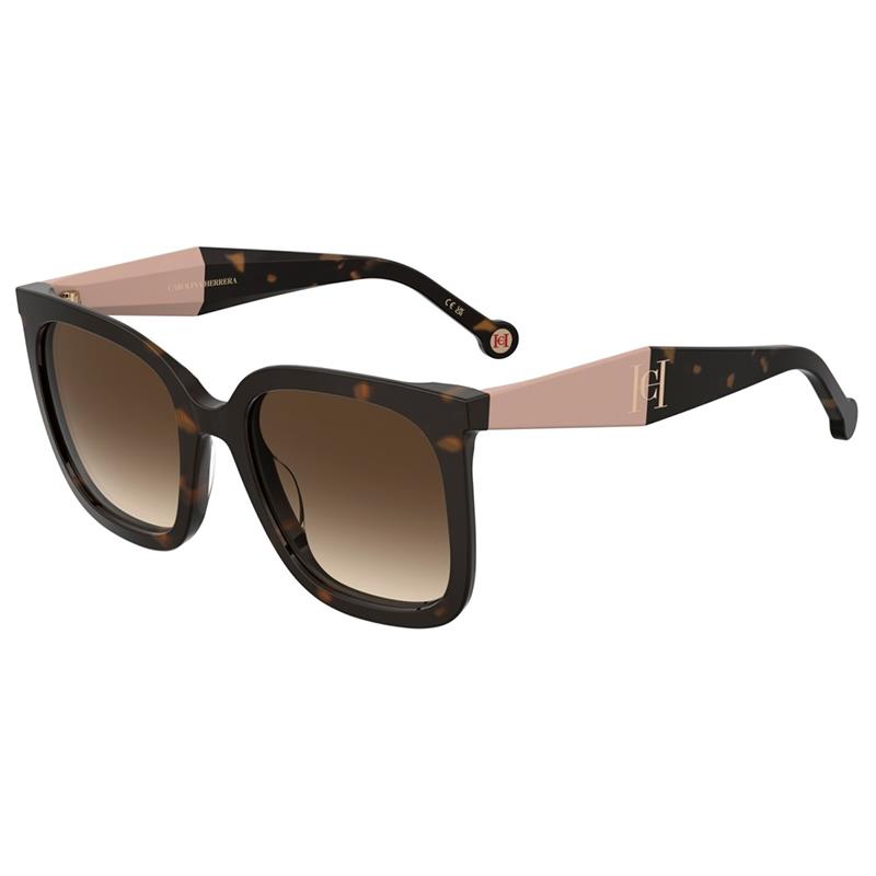 OCULOS DE SOL CAROLINA HERRERA FEMININO 0375/G/S 2088259N456HA TAM 56 16 140 C/ESTOJO HAVANA