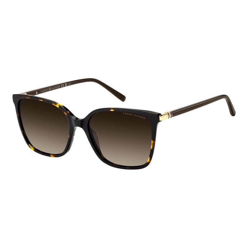 OCULOS DE SOL TOMMY HILFIGER MASCULINO 2349/S 20862308655HA TAM 55 18 145 C/ESTOJO HAVANA MARROM