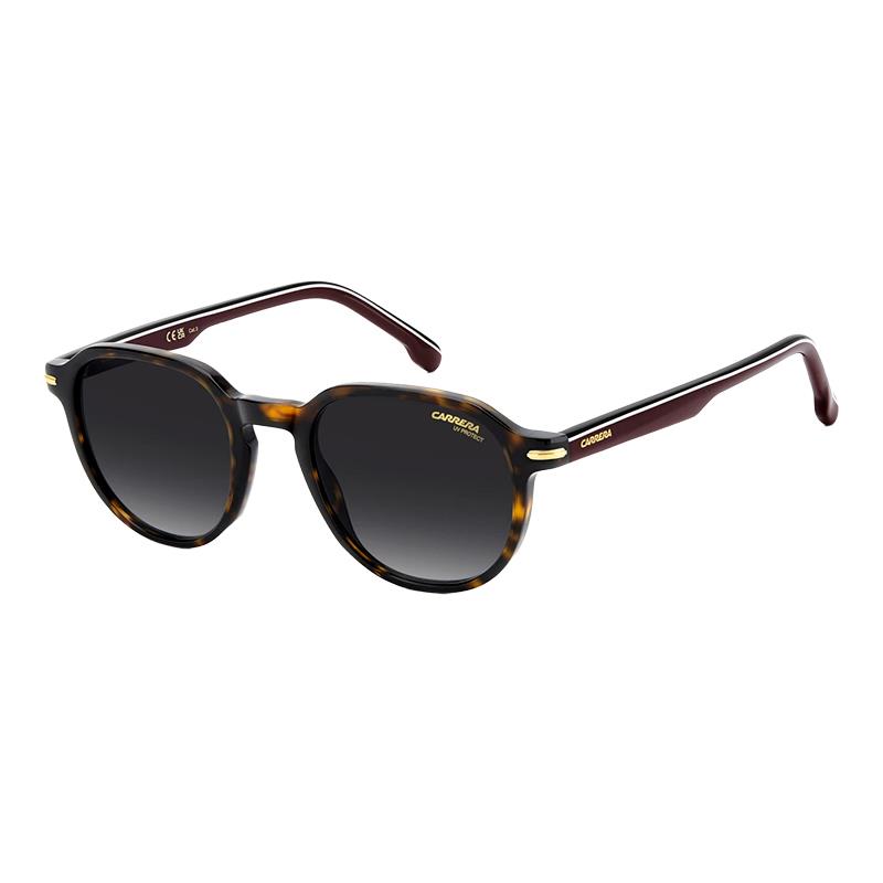 OCULOS DE SOL CARRERA MASCULINO 376/S 208707086509O TAM 50 21 145 C/ESTOJO HAVANA