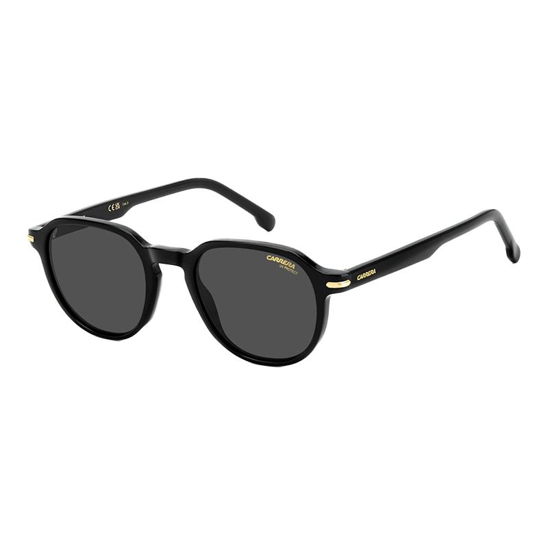 OCULOS DE SOL CARRERA MASCULINO 376/S 20870780750IR TAM 50 21 145 C/ESTOJO PRETO CINZA